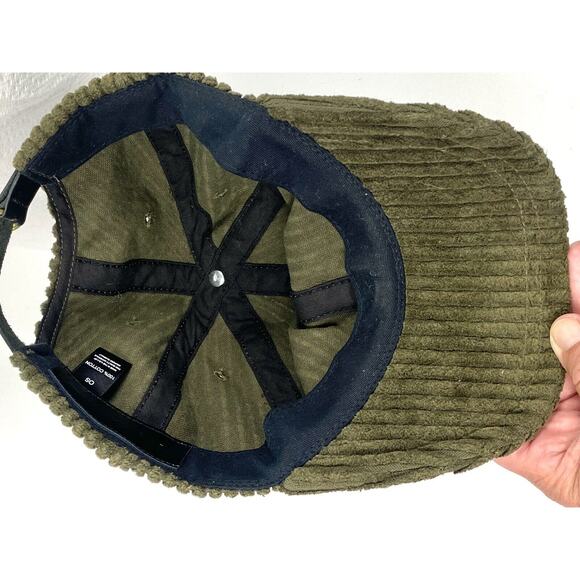 Janessa Leone Caton Corduroy
Cap in Khaki Moss Green Baseball Hat Size OS - Picture 15 of 16